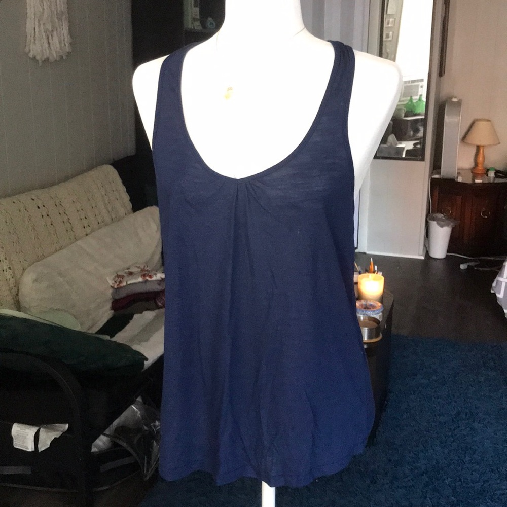 Aerie Blue Sparkling Racerback Tank